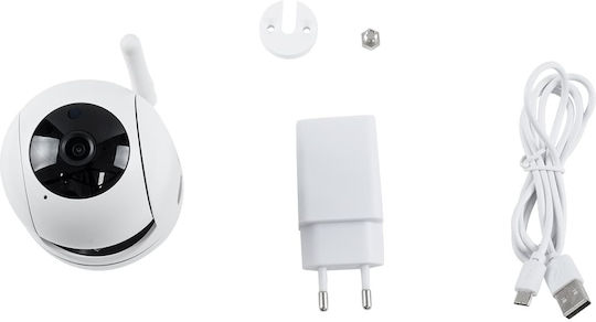 Techancy TM18702 IP Κάμερα Παρακολούθησης Wi-Fi Full HD 1080p με Αμφίδρομη Επικοινωνία