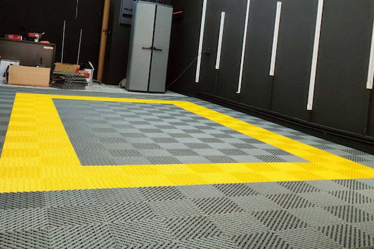 Πλαστικό Δάπεδο PVC Αποστράγγισης 400mmx400mmx20mm Πράσινο Μ40xΠ40εκ.