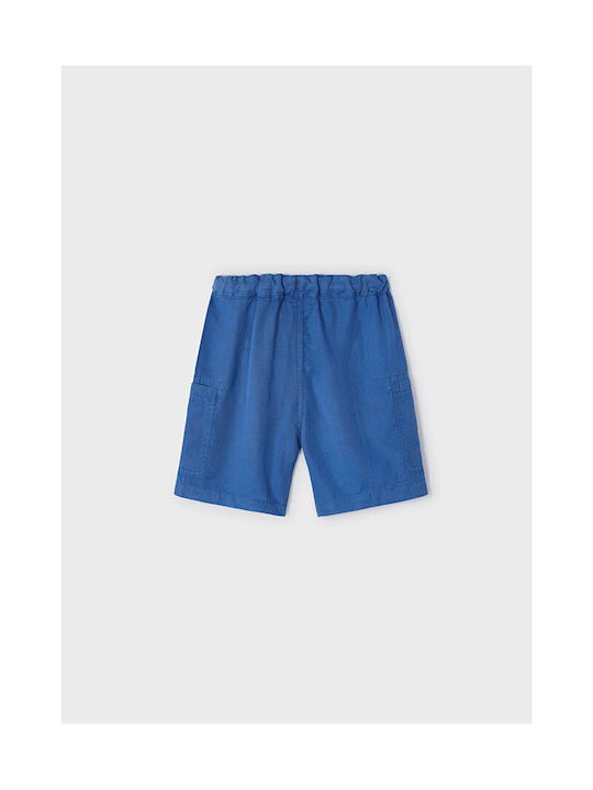 Mayoral Kids Shorts/Bermuda Fabric Blue