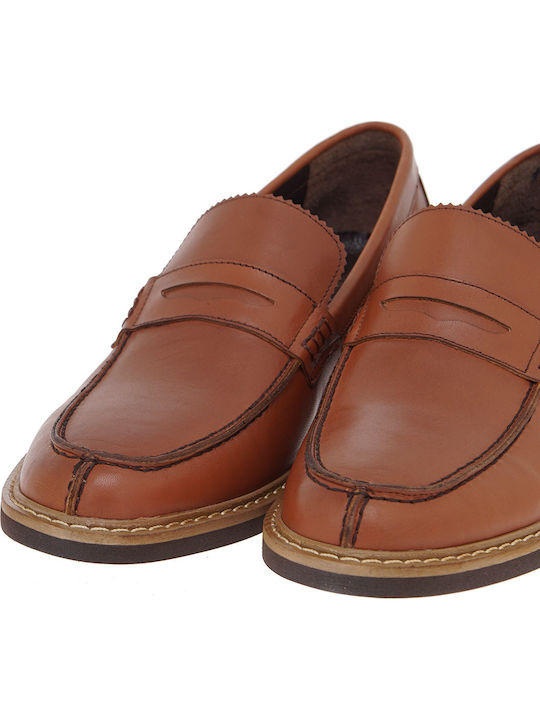 Men's Leather Loafers Tabac Brown