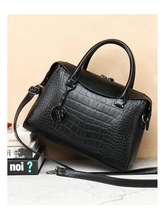 Damen Tasche Schulter Schwarz