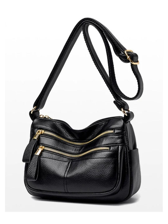 Damentasche Schultertasche Schwarz