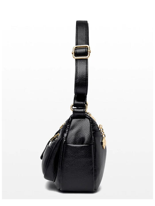 Damentasche Schultertasche Schwarz