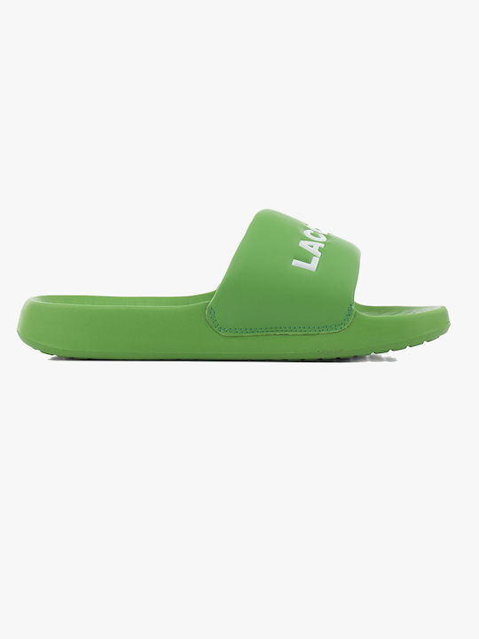 Lacoste Frauen Flip Flops in Grün Farbe