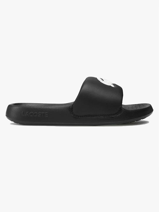 Lacoste Slides σε Μαύρο Χρώμα