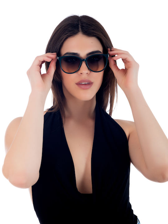 Max Air Women's Sunglasses with Green Plastic Frame and Green Lens MA20334-GR