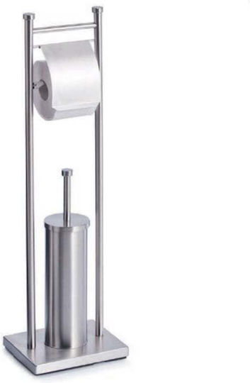 Zeller Badezimmer-Accessoire-Set Inox Silber