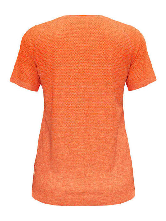 Essential Seamless Women's T-shirt Orange