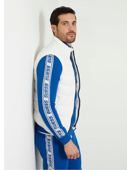 Fără mâneci Jachetă Puffer White