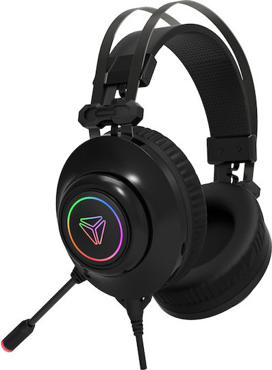 Yenkee YHP 3036 Over Ear Gaming Headset cu conexiune USB Negru