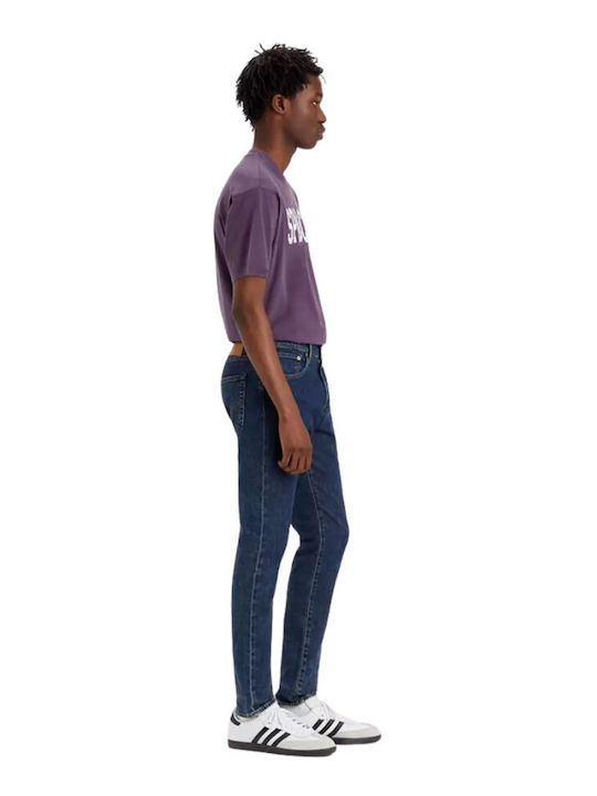 512 Ανδρικό Παντελόνι Τζιν με Slim Tapered Εφαρμογή Dark Blue Denim