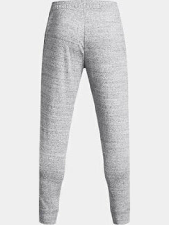 Ua Rival Terry Sweatpants with Elastic Gray