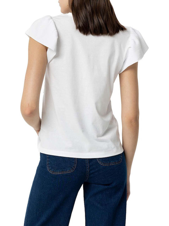 Tiffosi Damen T-shirt Weiß