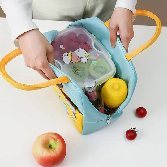 Amber Bunny School Insulated Hand Lunch Bag 7lt Pink 19 x 11 x 23cm