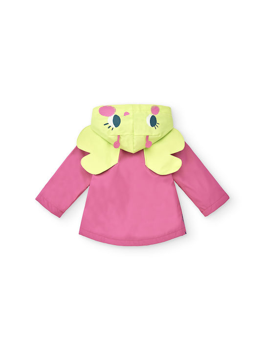 Tuc Tuc Waterproof Kids Casual Jacket with Hood Multicolour