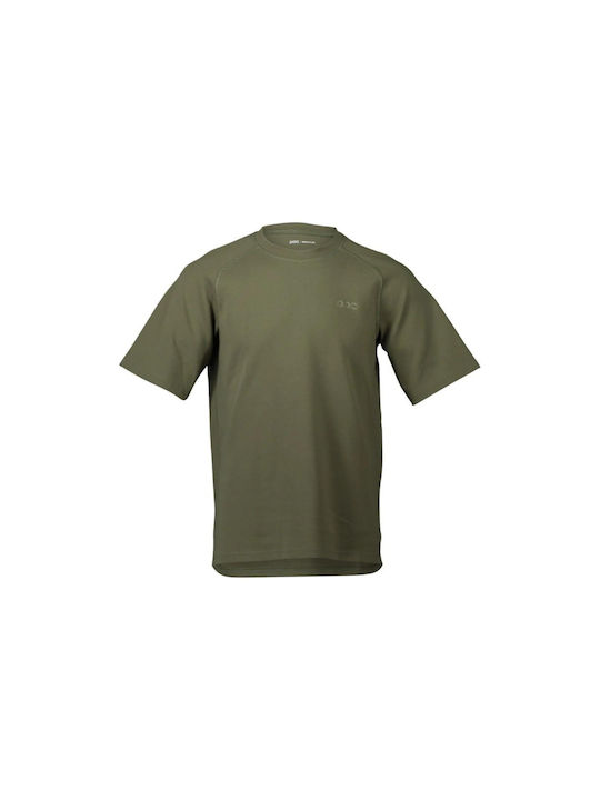Poc Tricou De Ciclism Pentru Bărbați Cu Mâneci Scurte Verde