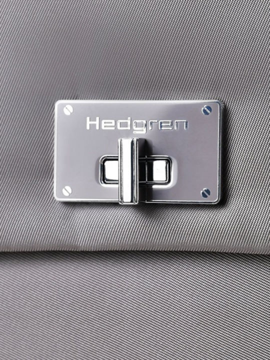 Hedgren Backpack Αδιάβροχο 13.6lt Γκρι
