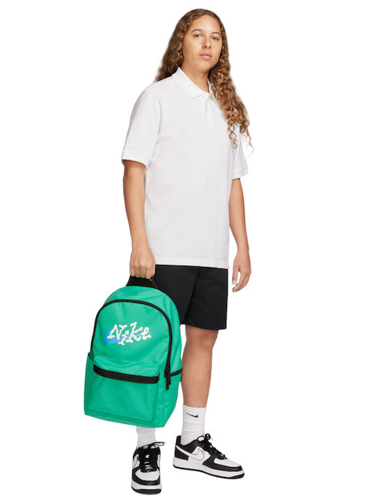 Nike Heritage 25л Зелена Раница