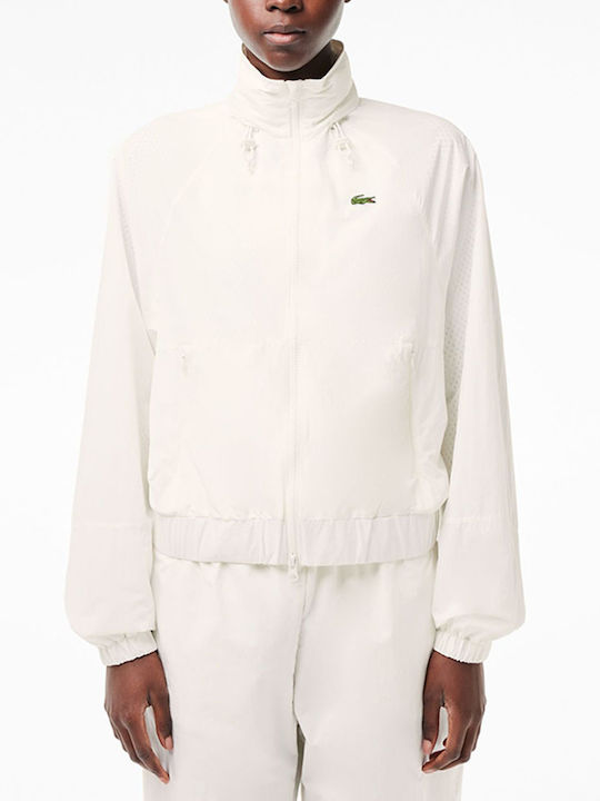 Lacoste Women's Short Lifestyle Jacket for Winter Green