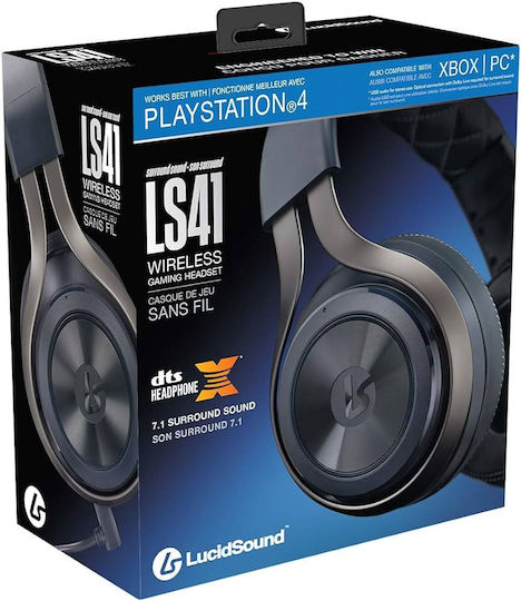 Lucidsound LS41 Ασύρματο Over Ear Gaming Headset με σύνδεση 3.5mm / USB for PC / PS4 / XBOX