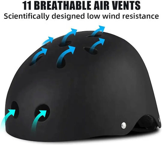 Monorim Helmet for Electric Scooter in Black Color SKT-GP0251