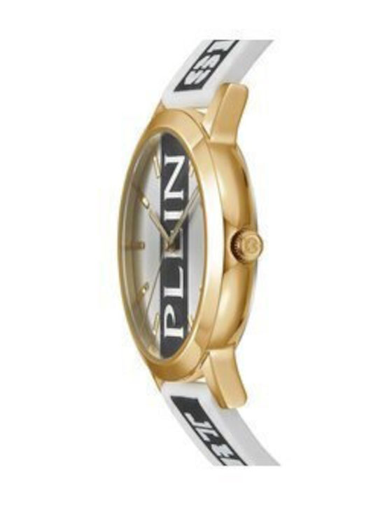 Plein Sport Watch With Rubber Strap Plein Sport Watch With Rubber Strap