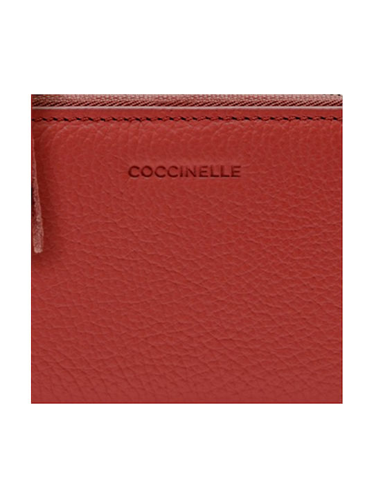 Coccinelle Small Women's Wallet Coins Red