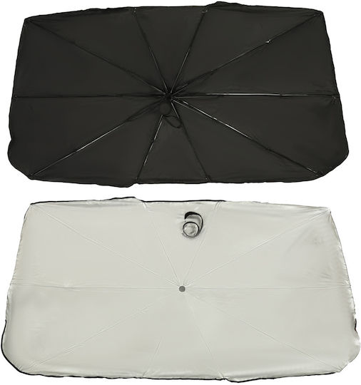 ikonka Internal Car Windshield Sunshade Umbrella 110x65cm