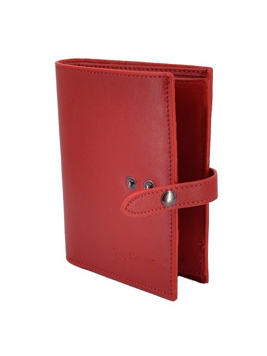 Dermatina 100 Leather Women's Wallet Red