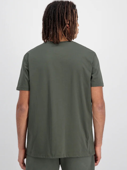 Alpha Industries Men's Short Sleeve T-shirt Green