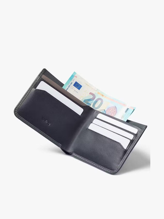Hide Leder Herren Geldbörse Klassisch mit RFID Schwarz