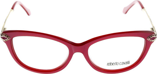 Roberto Cavalli Roberto Cavalli Women's Acetate Prescription Eyeglass Frames Cat Eye Pink RC8135215135