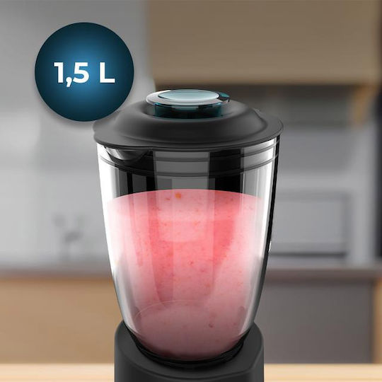 Cecotec Power Black Titanium 2300MAX Mix Go Blender Cu Cană Din Plastic 1,5 L 2300W Negru
