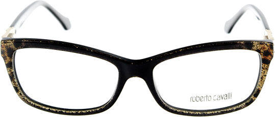 Roberto Cavalli Garnet Women's Acetate Prescription Eyeglass Frames Black RC8685315140