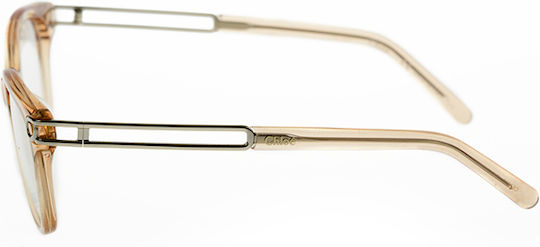 Chloe Transparent Plastic Eyeglass Frame Cat Eye C26685117135