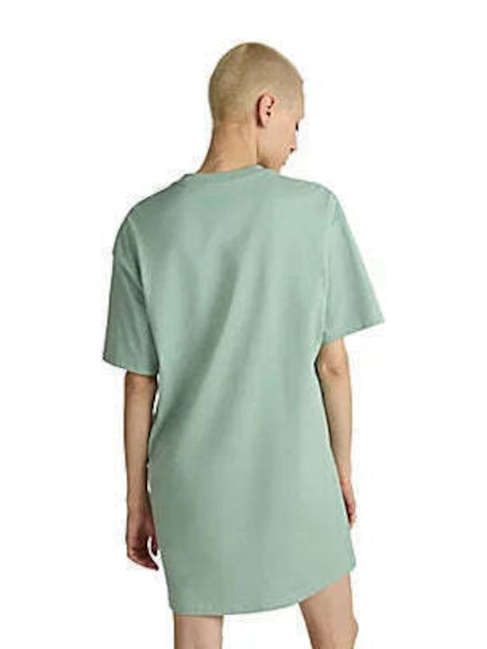 Vans Mini Tricou Rochie Verde