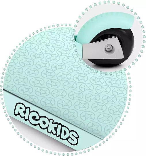 Ricokids Kinderroller Buggy 3-Rad mit Sitz Grün