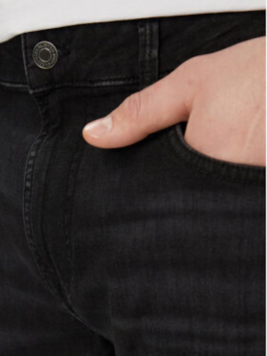 Angels Herren Jeanshose Elastisch mit Slim Passform Schwarz