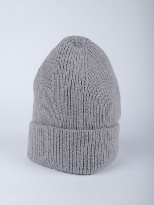 Beanie Beanie Knitted in Gray color