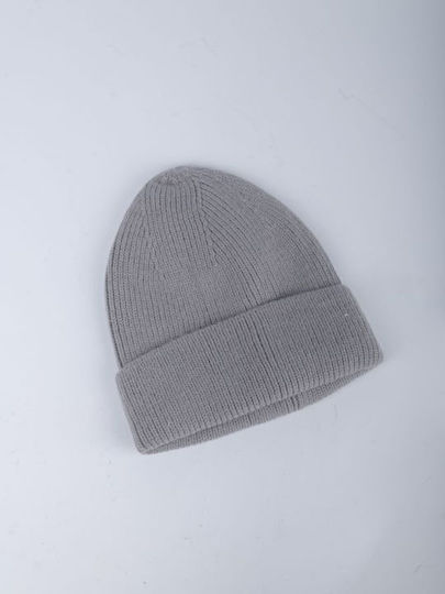 Beanie Feminin Căciulă Tricotat în culoarea Gri