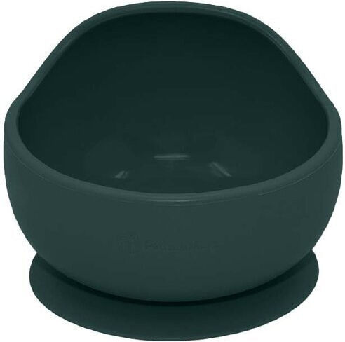 Petite & Mars Bol pentru copii din silicon Verde