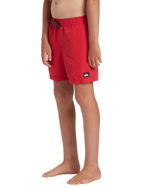 Quiksilver Everyday Costum de baie pentru copii Pantaloni scurți de înot Roșu