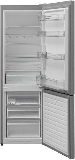 Sharp Ψυγειοκαταψύκτης 268lt Υ170xΠ54xΒ59.5εκ. Inox SJ-FBB04DTXLE
