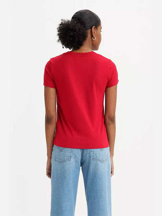 Levi's Women's T-shirt Red