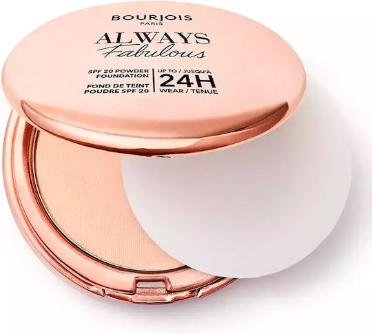 Bourjois Always Fabulous Compact Foundation SPF20 125 Ivory 7gr