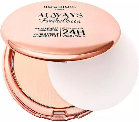 Bourjois Always Fabulous Сгъваеми SPF20 100-rose Ivory 7гр