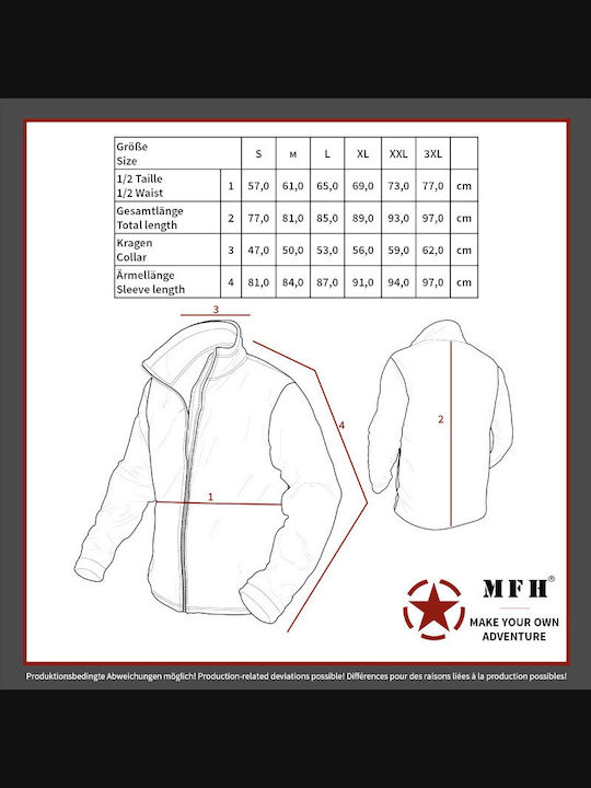 MFH Parka Jagdjacke Khaki