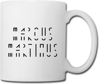 Marcus & Martinus Κούπα Κεραμική Κίτρινη 325ml