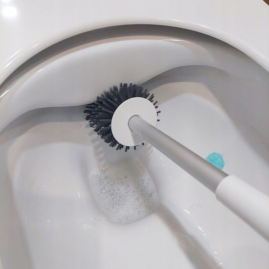 Inox Coș de gunoi pentru baie Alb