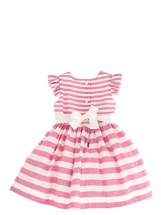 Dress Monnalisa Striped Sleeveless 315914 5313-9993 Girl